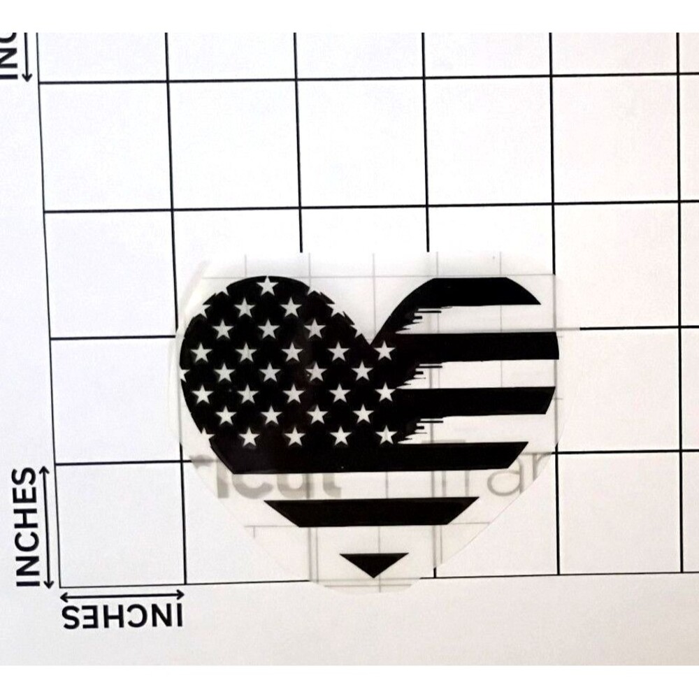 American flag Vinyl Decal USA flag Sticker Car Window Laptop Decals 3 inch